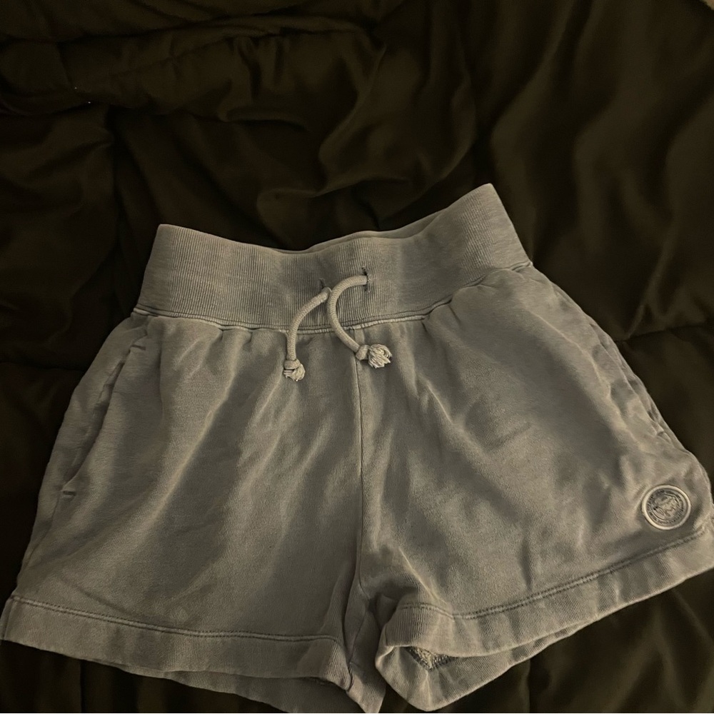 Women’s blue beach house goat USA shorts